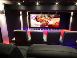 salle cinéma privée cinémascope vue écran