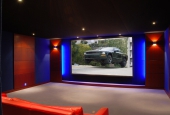 Salle cinéma privé design