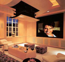 home cinema videoprojecteur encastrable